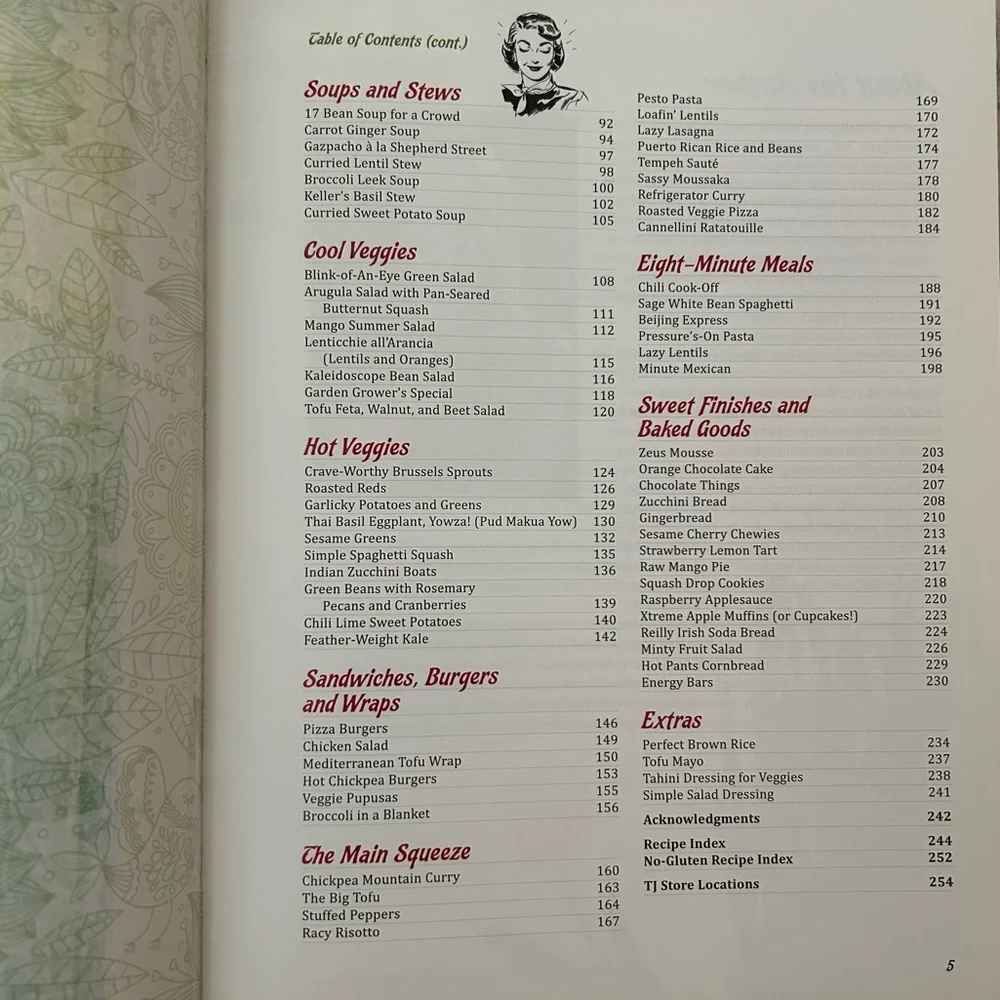 Trader Joe's Cookbook Skinny Dish Hardcover